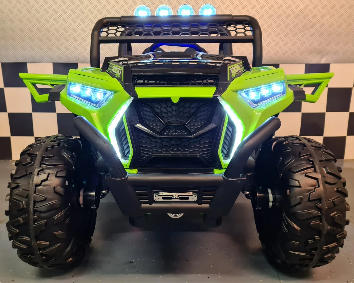 Elektro Kinderauto Kinderbuggy, Elektrobuggy mit 4x35 Watt Allrad, tolle LED-Lichter