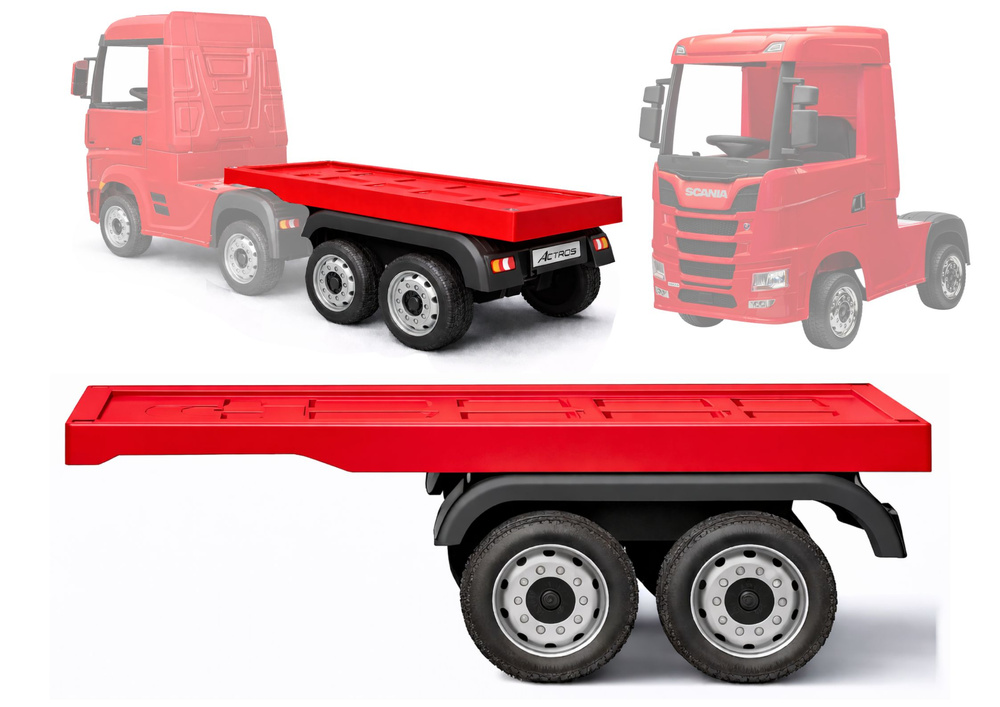 Sattelauflieger Trailer für LKW Scania Actros 500R HL698 Kinderfahrzeug