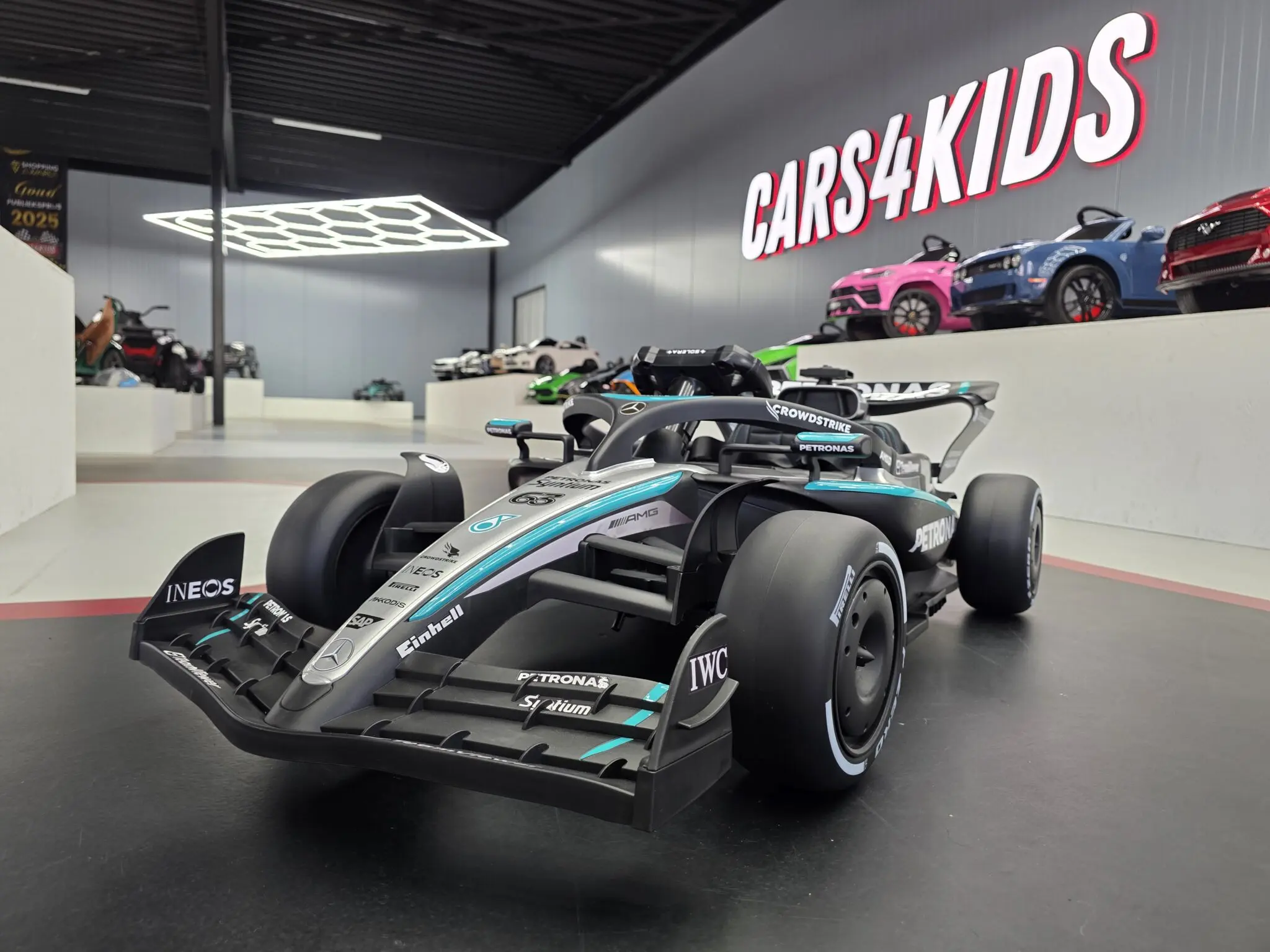 Elektrokinderfahrzeug Mercedes Formel 1 Elektro - Kinderrennauto