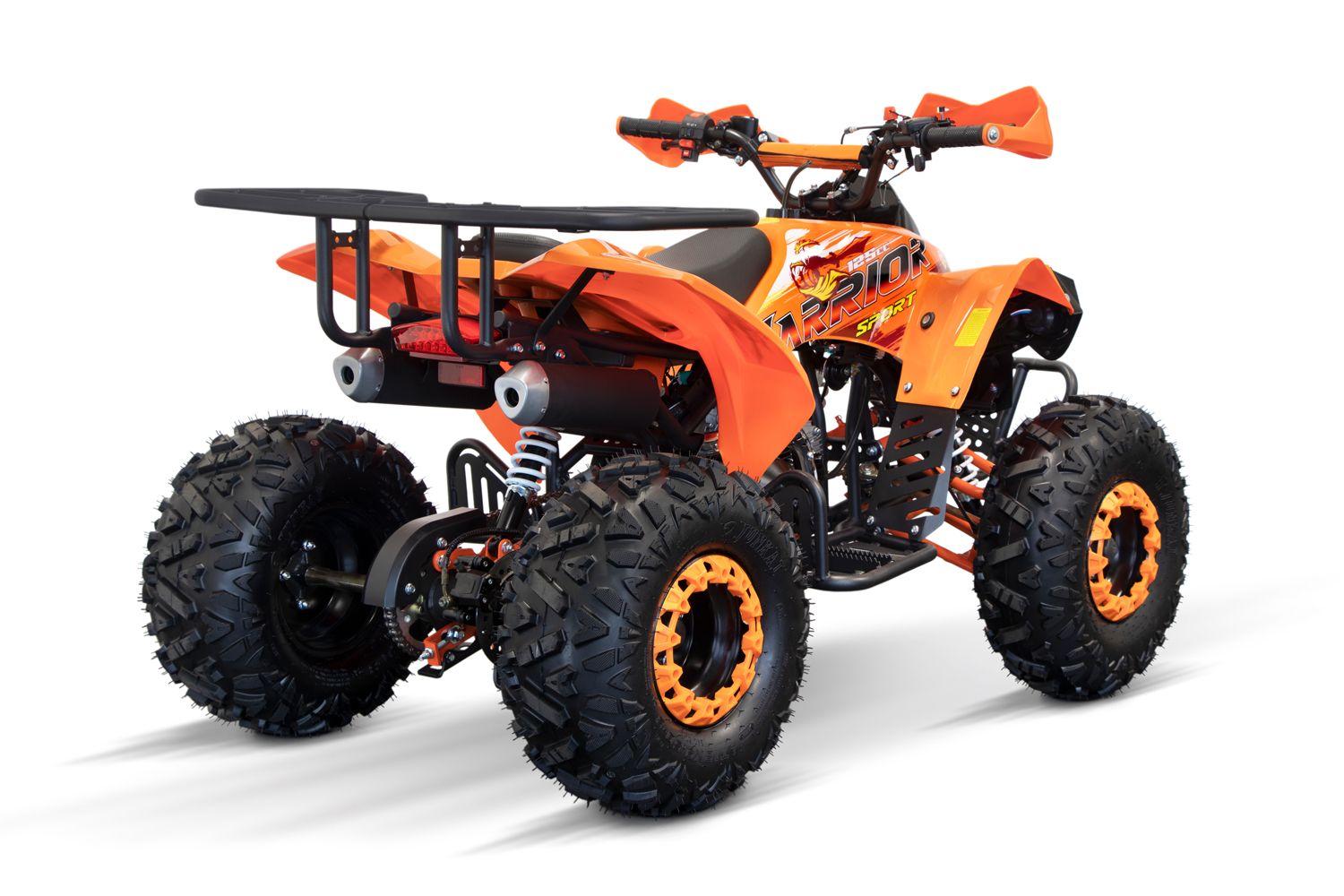 NITRO MOTORS 125cc midi Kinder Quad Warrior GS 3G8 Sport, Semi-Automatik mit RG, Kinderquad mit 8 Zoll