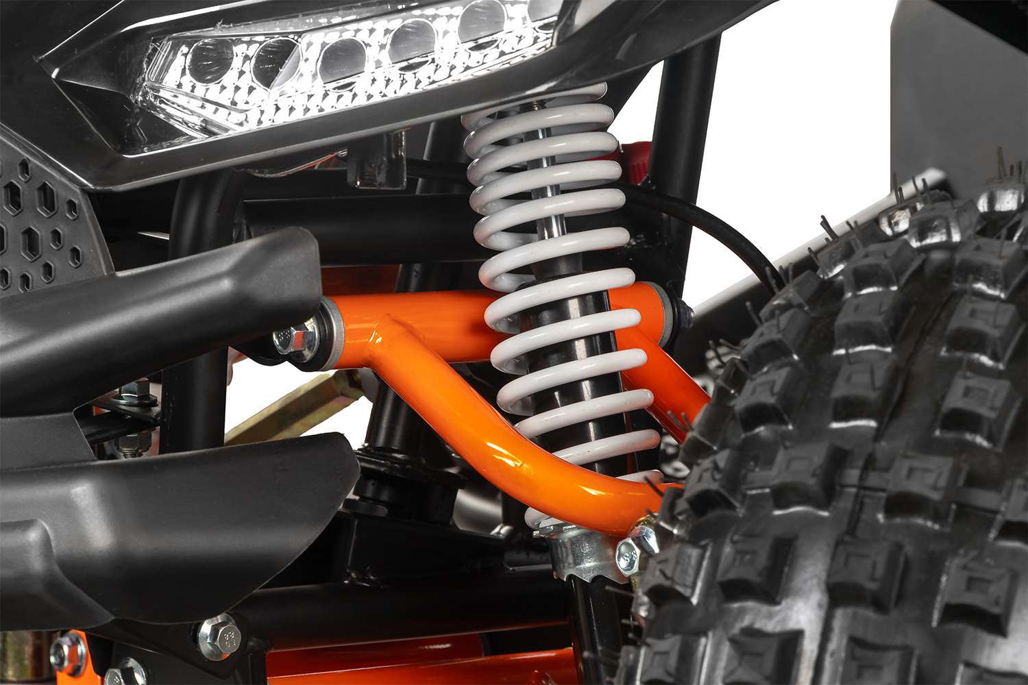 NITRO MOTORS 1200W Eco midi Kinder Quad Cooba PRM 7 Zoll,  Elektroquad für Kinder Wellenantrieb, Kinderquad bis 38 km/h
