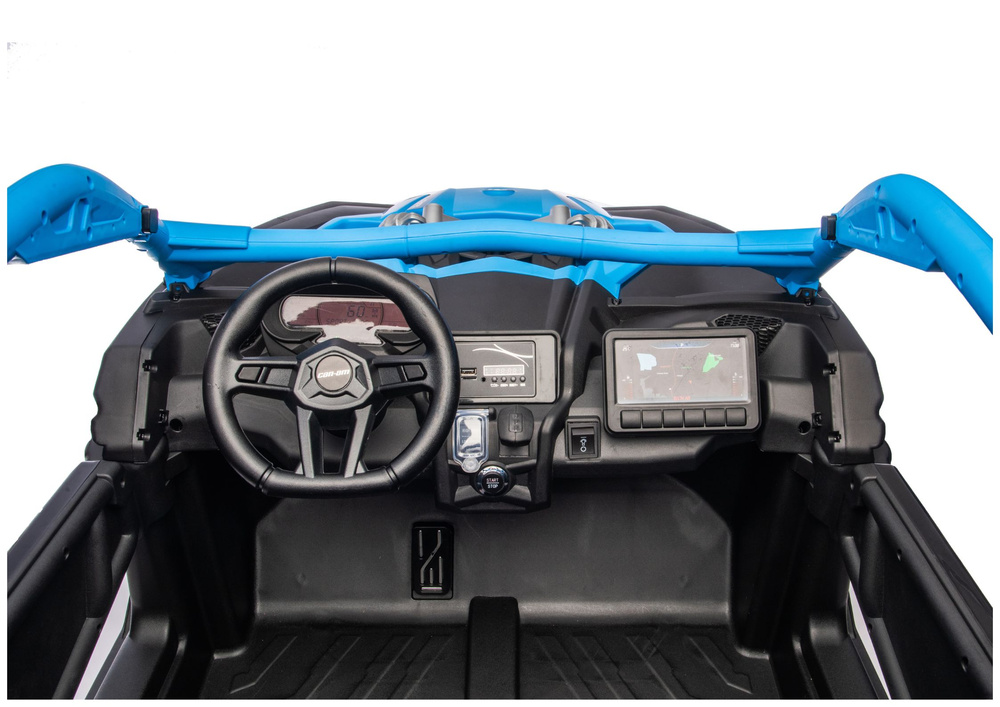 XXL Kinderauto Maverick CAN-AM Turbo RS STRONG AIR, 4x200 Watt - Elektro-Buggy mit Luftfreifen, Kinderbuggy 8 km/h