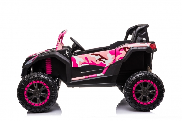 Elektro Kinderauto UTV Road 2-Sitzer 4x75 Watt, 24V 7Ah 2.4G RC Offroad Elektro - Buggy, Geländefahrzeug für Kinder