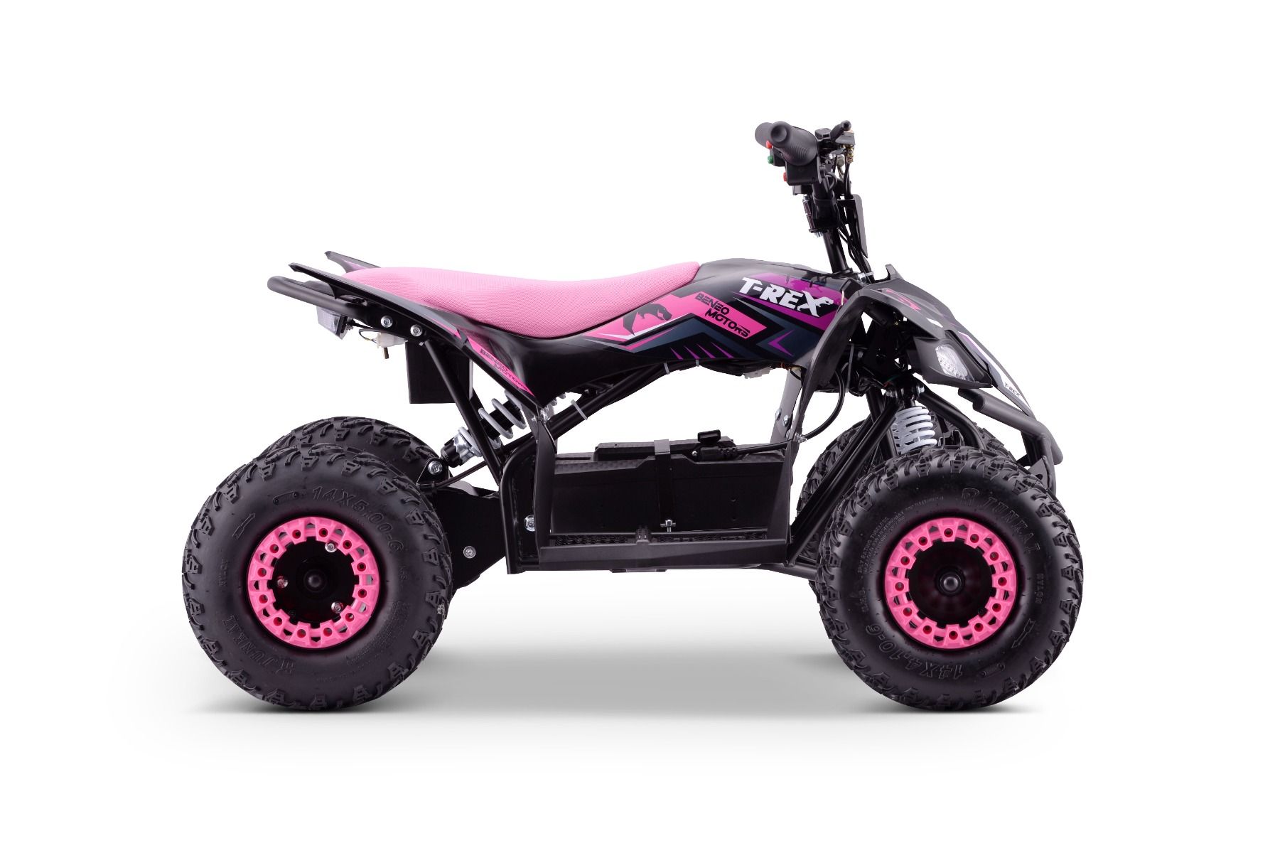 ATV Elektro Mini-Quad für Kinder, Beneo Motors T-Rex, Elektro Kinderquad 1300 Watt, 35 km/h