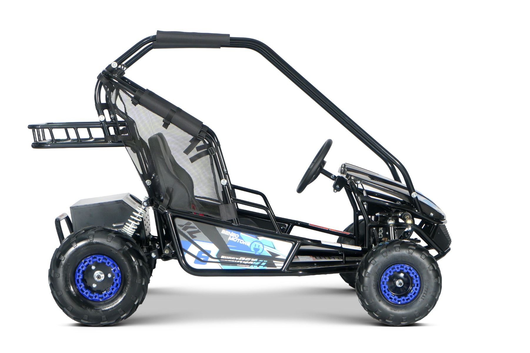 Elektro Kinderbuggy Beneo Motors Buggy RSX XL 2000 Watt Zweisitzer Offroad Elektrobuggy bis 40 km/h