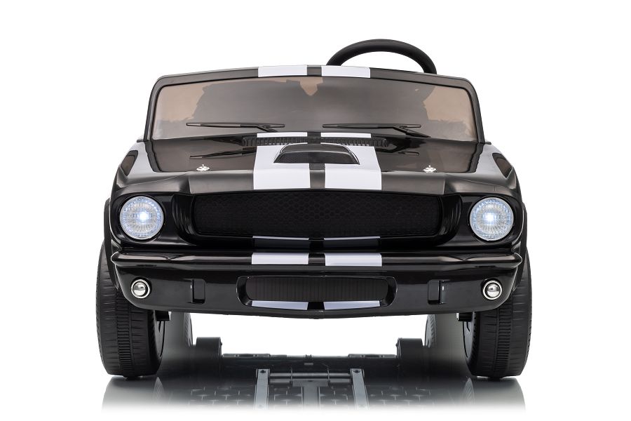 Oldtimer Elektro Kinderfahrzeug Shelby GT350 - Elektroauto für Kinder mit 4x200W, Elektrokinderfahrzeug
