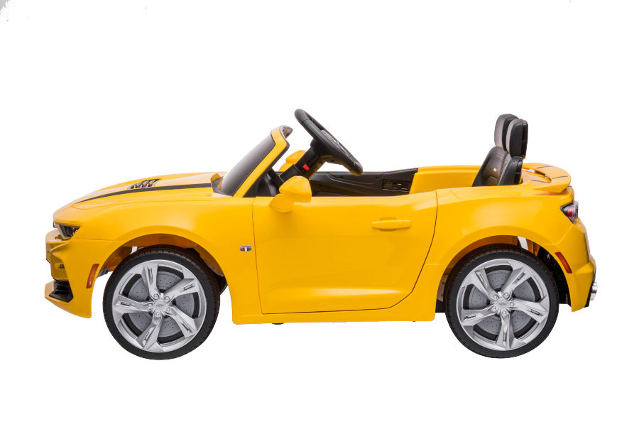 Kinder-Elektroauto Chevrolet Camaro, Elektro Kinderfahrzeug mit 2x35W, Sportwagen für Kinder