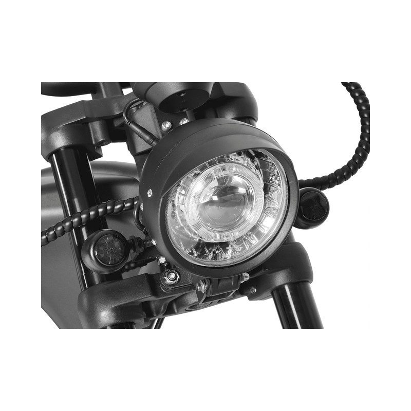 Elektroroller 2-Rad Chopper Raven mit 3000 Watt, E-Roller bis 45 km/h von Mangosteen, E-Chopper mit 100 km Reichweite