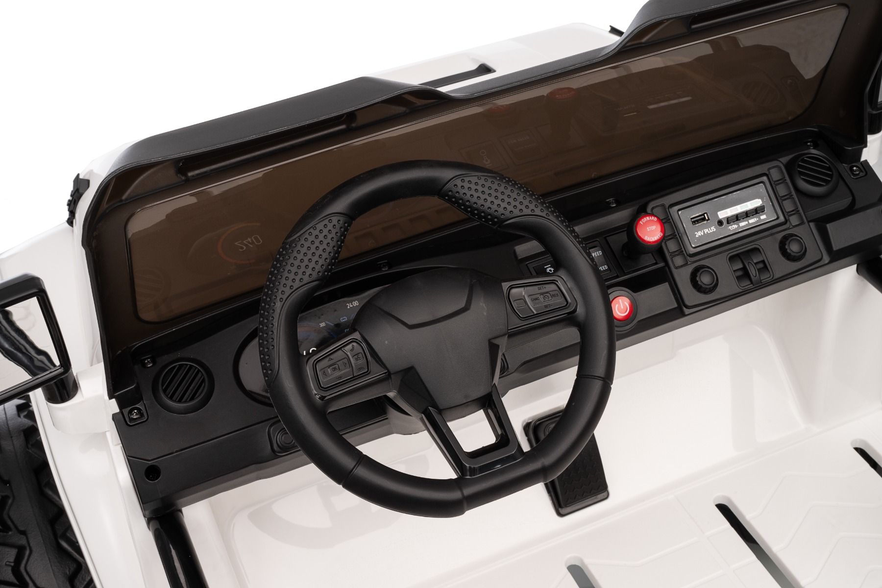 Elektrisches Kinderauto Beneo Motors OFFRIDE 4x4 Allrad, Jeep mit Lithiumakku - Zweisitzer
