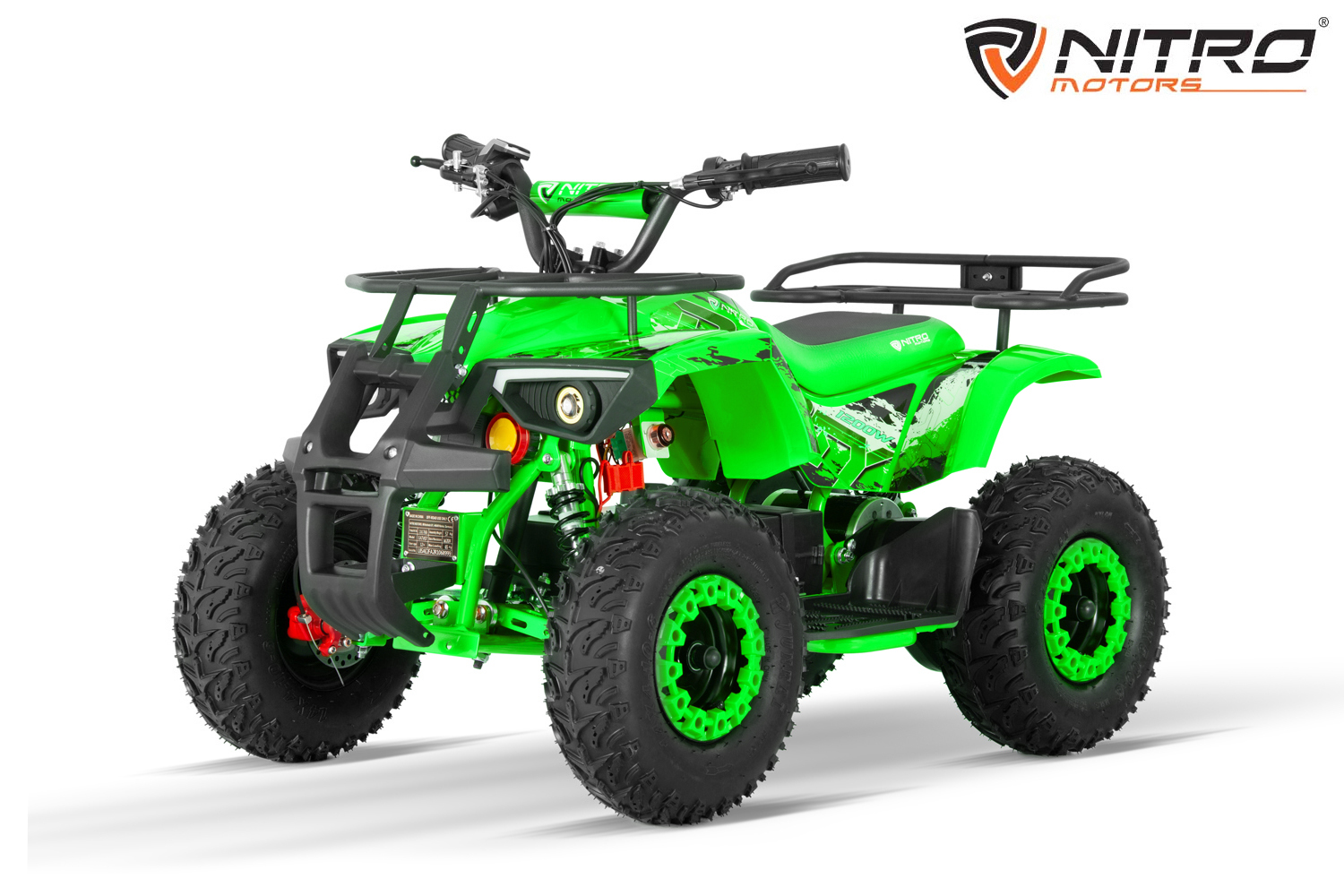 NITRO MOTORS 1200 W Eco mini Kinder Quad Dusty BTF-Profile XL, Kinderquad bis 25 km/h