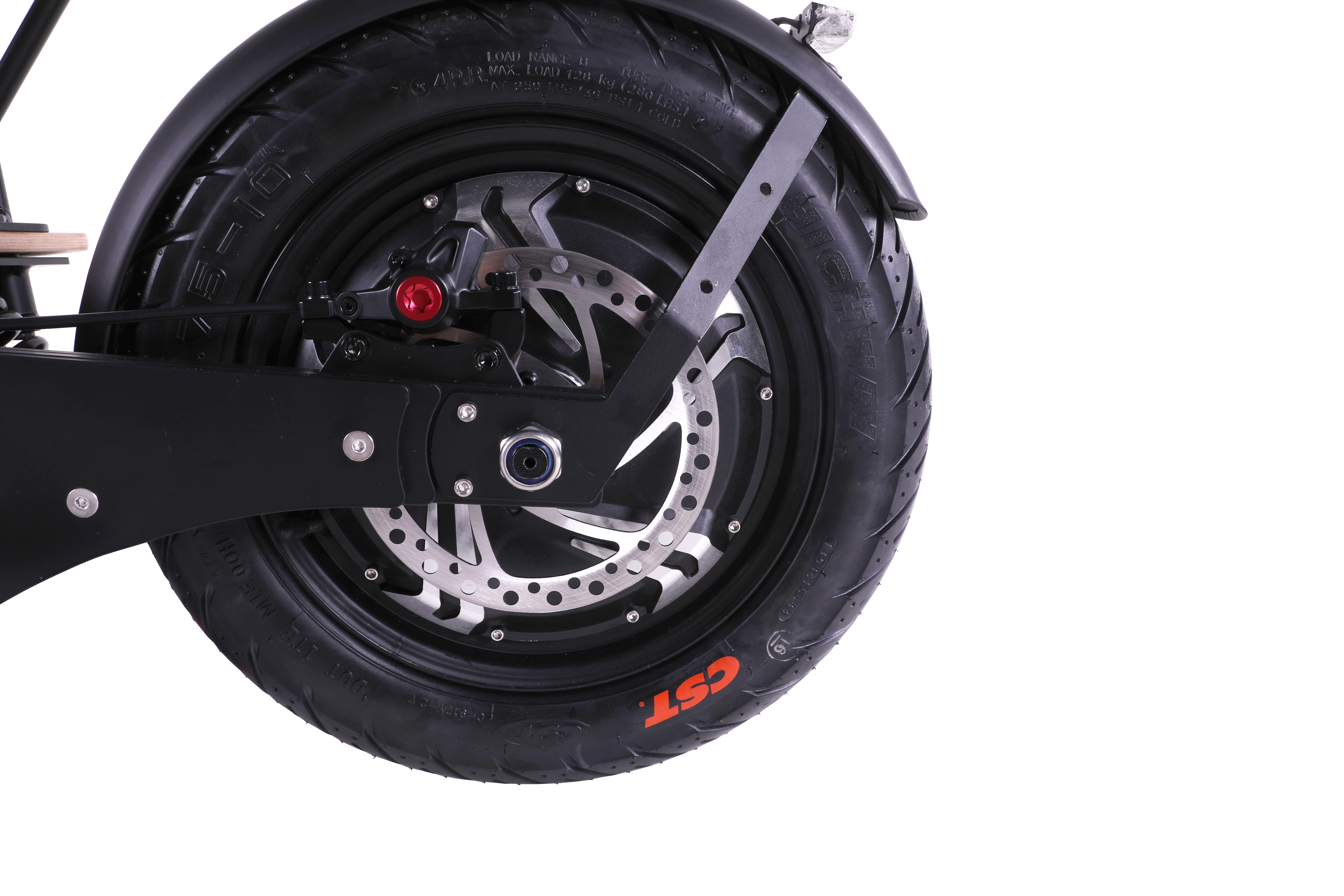 Elektroroller, Elektro-Scooter 4.0 Revoluzzer Pro Twin mit 2x1600 Watt, Lithium Akku, E-Scooter