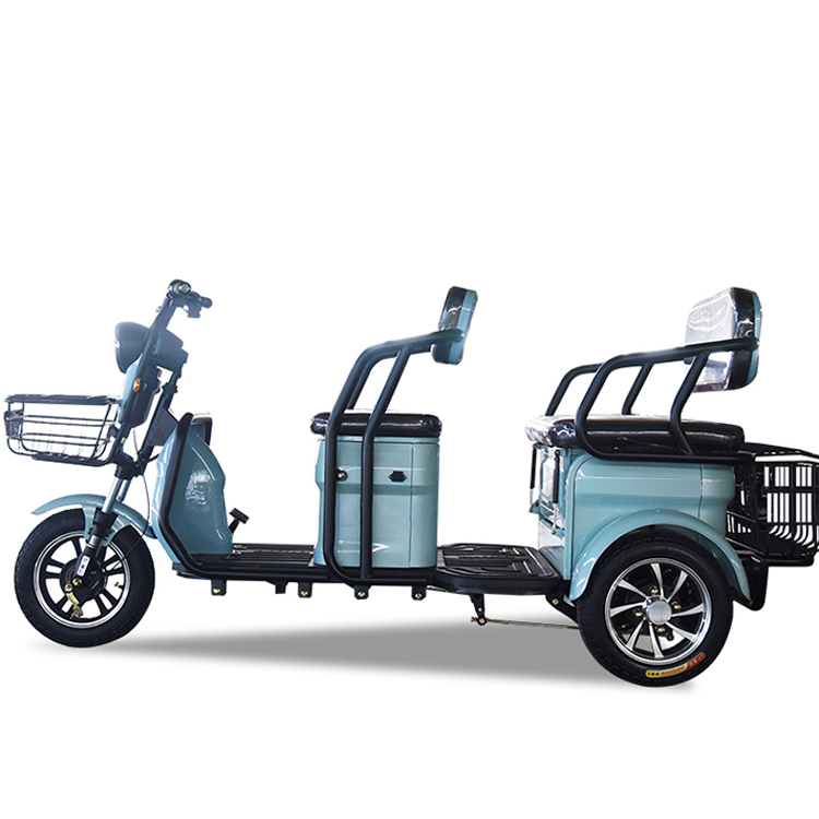 Elektromobil E-GO! City AX3 2100 Watt 72V, Dreirad mit 25km/h, Seniorenmobil als Zweisitzer und Dach