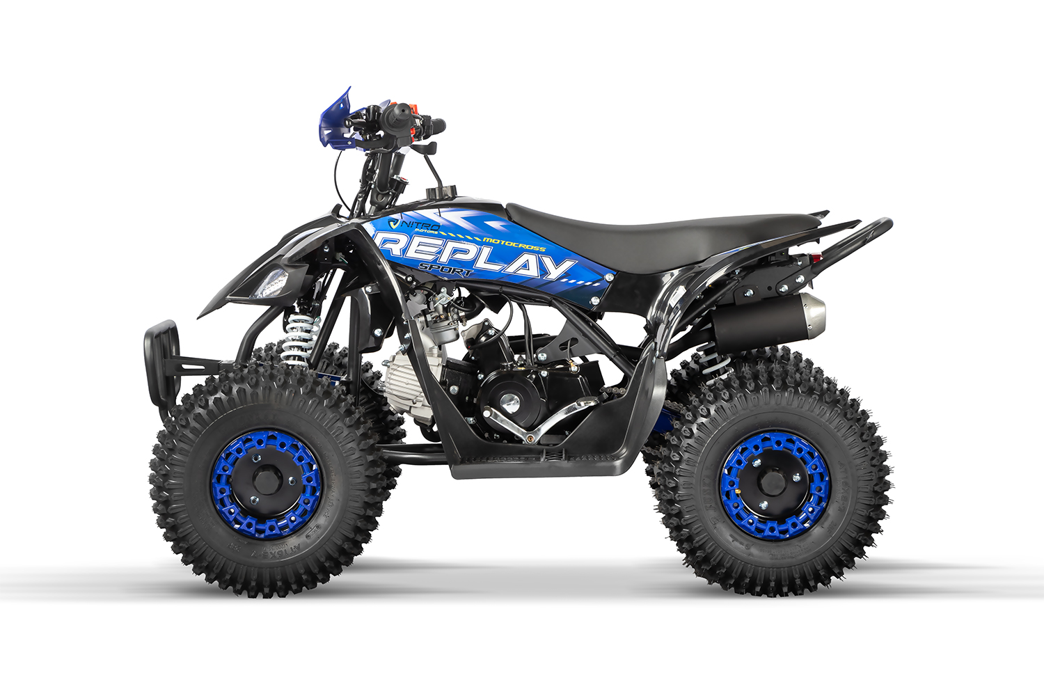 NITRO MOTORS 125cc midi Kinder Quad Replay GS S7 Automatik Sport, Kinderquad 7 Zoll
