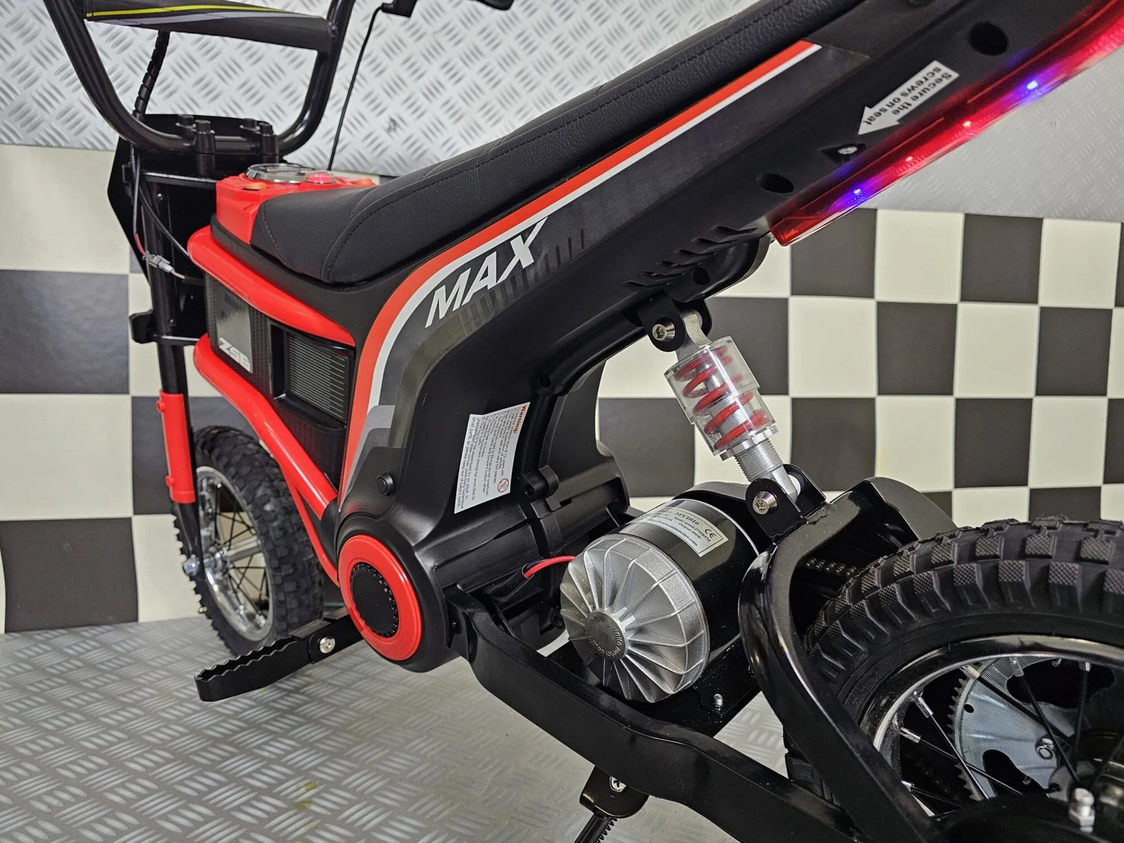 Elektro Kindermotorrad - 16 km/h Z56 Dirtbike 350 Watt 24Volt - Kinder Elektromotorrad - Motorcross Kids