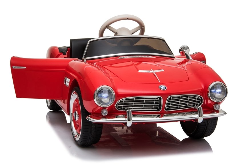 Kinderauto Oltimer, BMW Retro, Elektrofahrzeug für Kinder