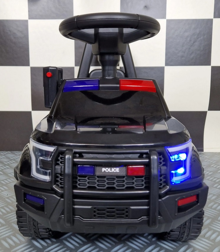 Elektro Kinderauto Mini Polizei, Elektrofahrzeug für Kinder mit Batterie