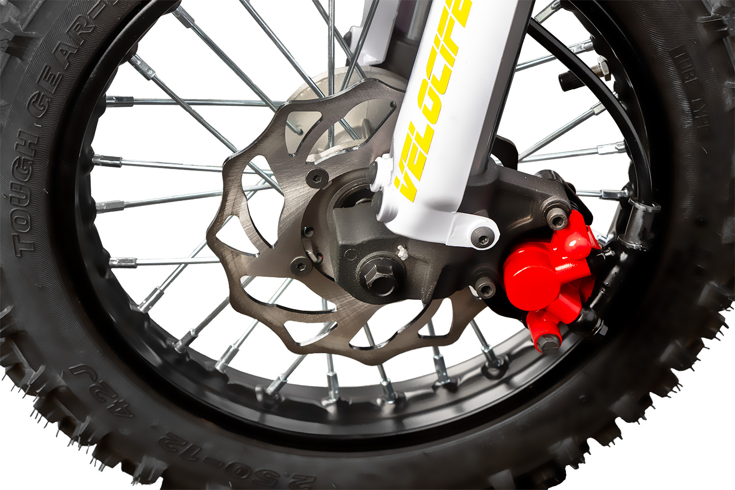 Elektro-Kinderbike, Velocifero Enduro Bike 12/10 Eco midi Kinder Dirtbike 1000W 60V Lithium, Elektromotorrad, Kindermotorrad