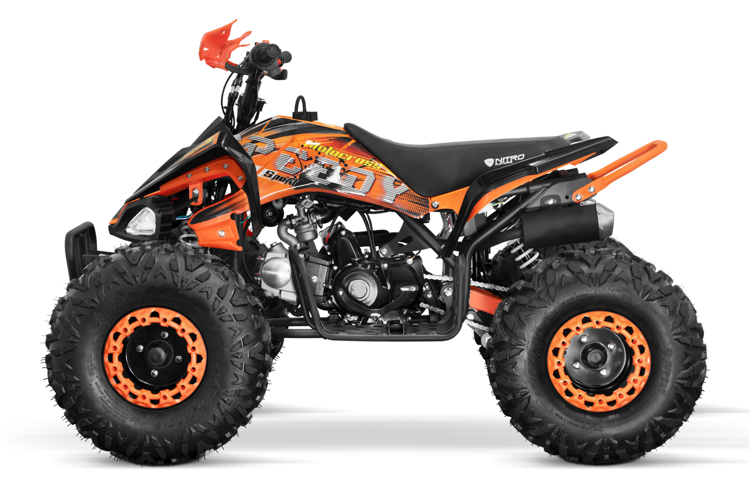 NITRO MOTORS 125cc midi Kinder Quad Speedy GS 3G8 Sport, Kinderquad 8 Zoll Benzinquad