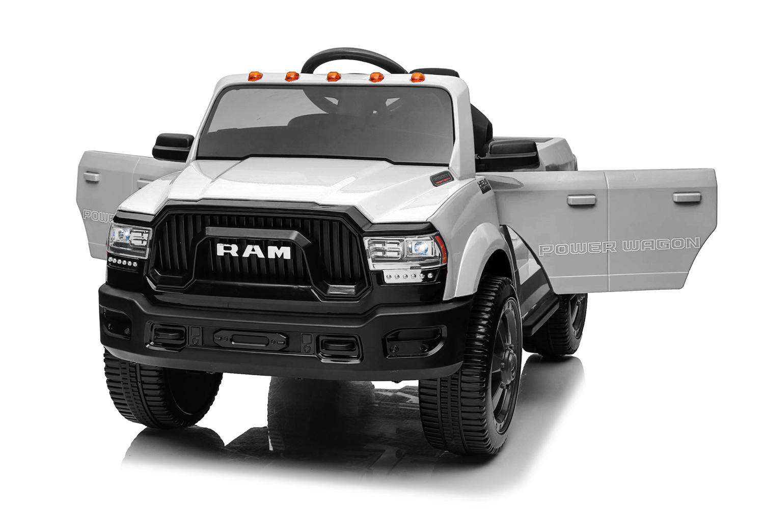 Elektro Kinderauto Dodge RAM Truck, Elektrofahrzeug für Kinder mit 2x35 Watt - Jeep lizenziert