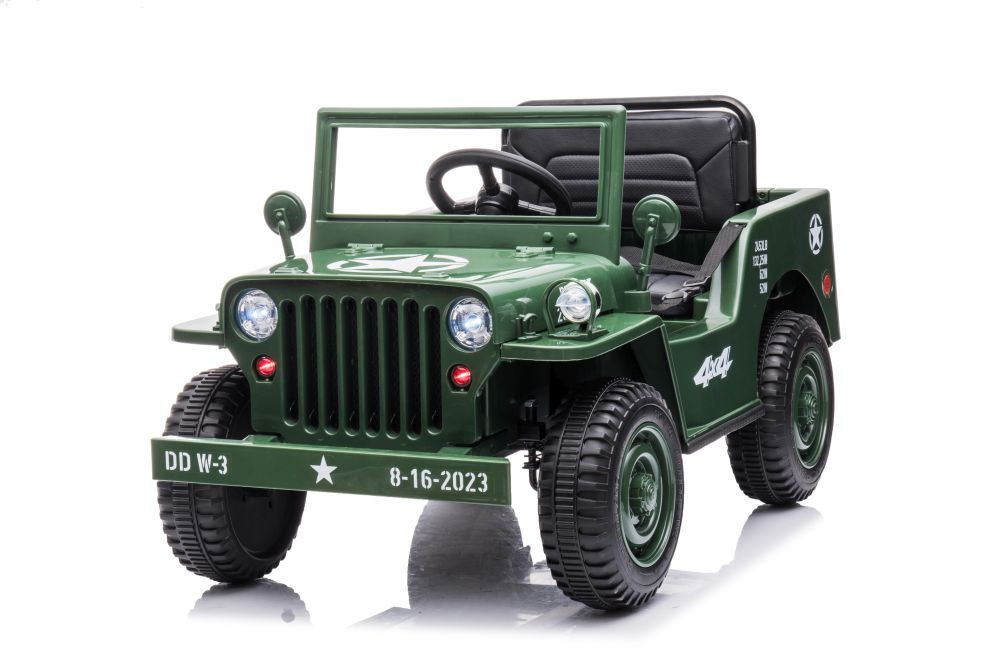 Elektrofahrzeug für Kinder - Elektro Jeep Army JH-103 4x45 Watt - Einsitzer, Jeep-Kinderfahrzeug, Elektrokinderauto