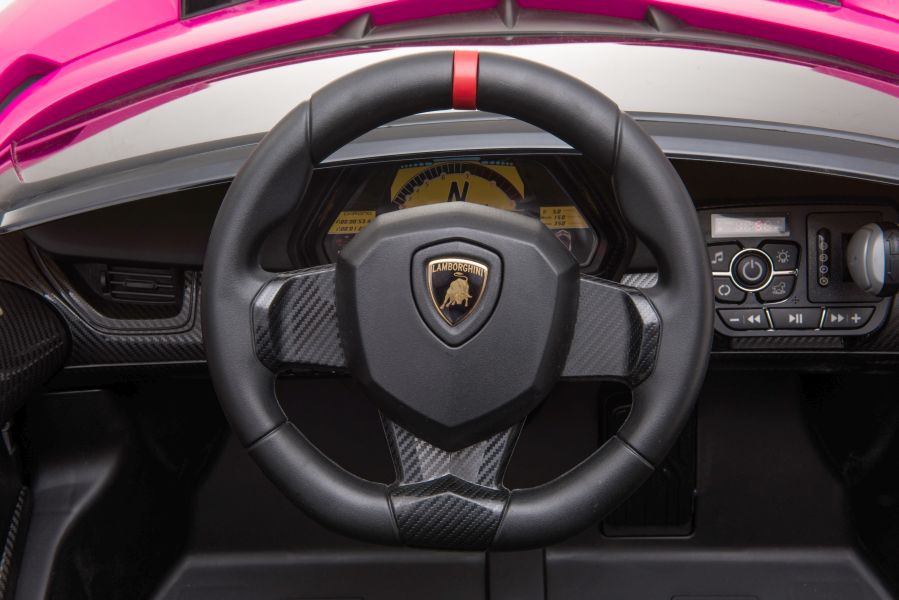 elektrisches Kinderfahrzeug, Elektroauto Lamborghini Veneno mit Flügeltüren