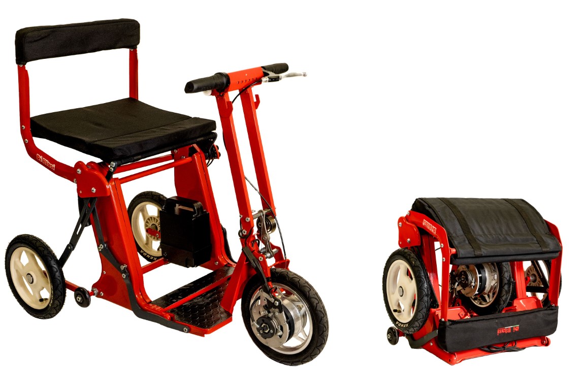 Seniorenmobil Elektroscooter R30 faltbar von Di Blasi, E-Scooter, E-Mobil - vollautomatisches Falten