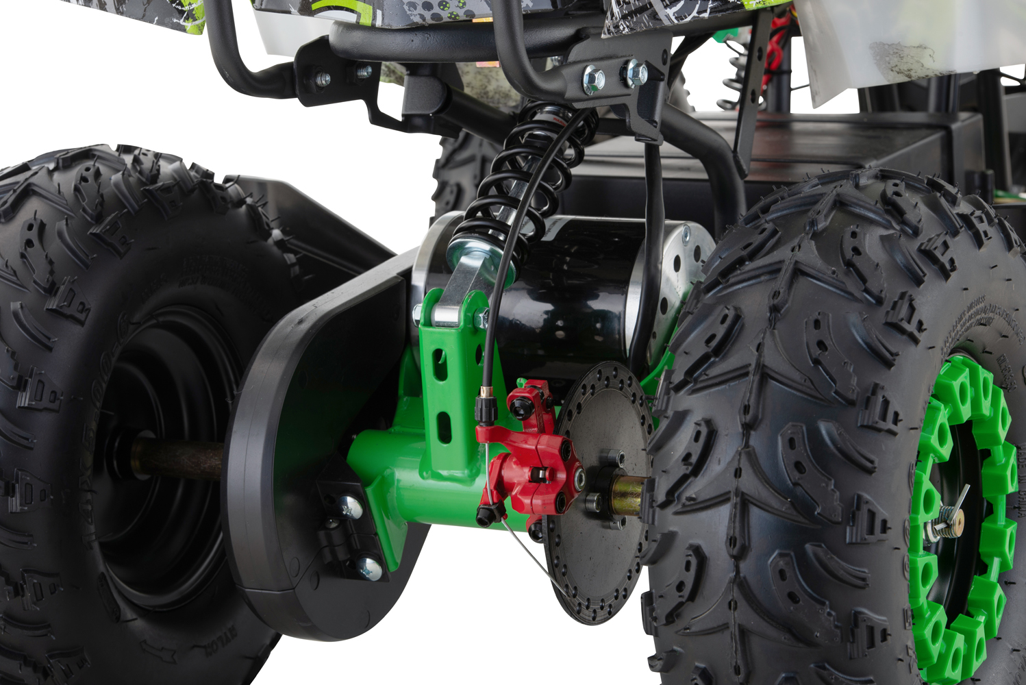 Elektro Kinderquad NITRO MOTORS 1200W Eco mini Kinder Quad Torino Graffiti BTF-Profile XL Sport 6 Zoll
