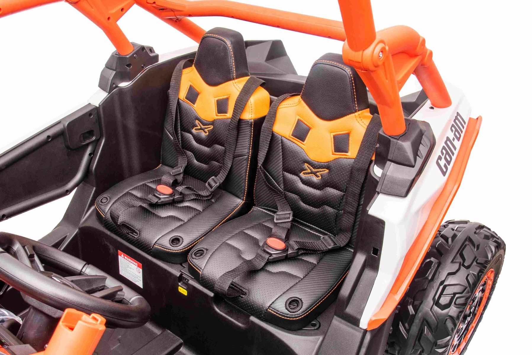Elektro Kinderfahrzeug - 8 km/h elektrisches Kinderauto Jeep Can-am Maverick 4x35 Watt, Elektro Kinderquad