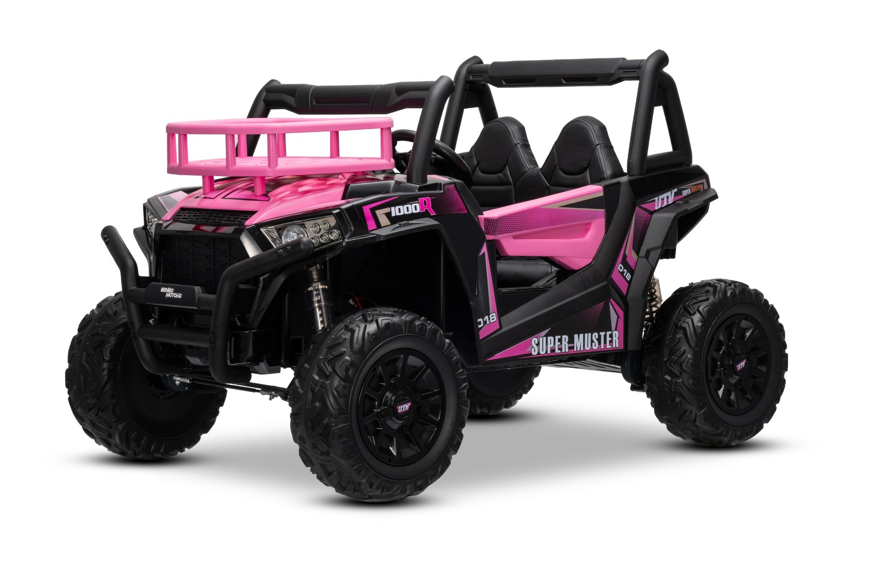 Elektro-Kinderauto UTV Ride Jeep - Elektrofahrzeug für Kinder, Elektro Kinderquad 2-Sitzer 2x200 Watt