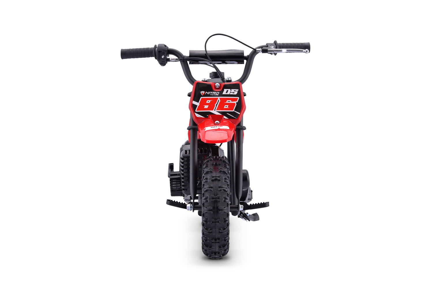 NITRO MOTORS 49cc mini Kinder Dirtbike DS86 Sport 6 Zoll, Kinder Benzin-Motorrad, Kinder Crossbike