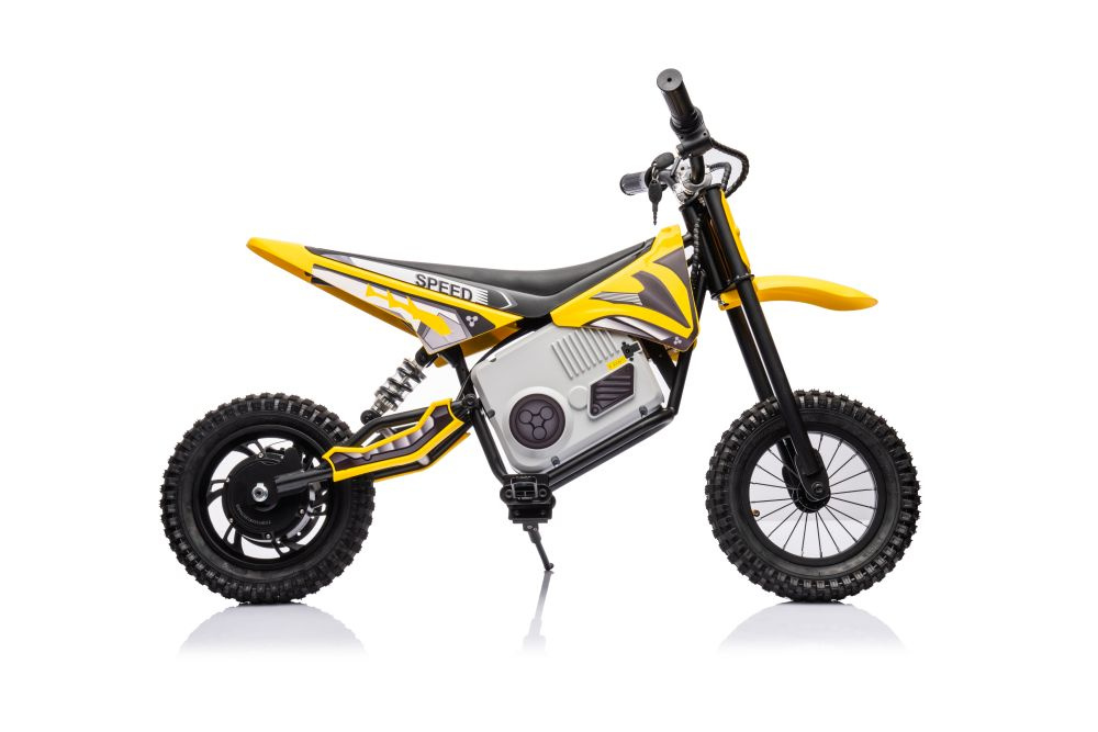 Kinder Dirtbike A9901, Kindermotorcross mit 350 Watt, Elektro-Motorcross bis 15 km/h, Kindermotorrad mit Radnabenmotor