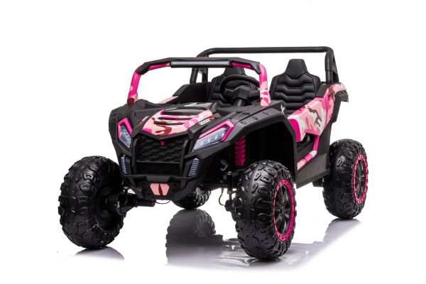 Elektro Kinderauto UTV Road 2-Sitzer 4x75 Watt, 24V 7Ah 2.4G RC Offroad Elektro - Buggy, Geländefahrzeug für Kinder