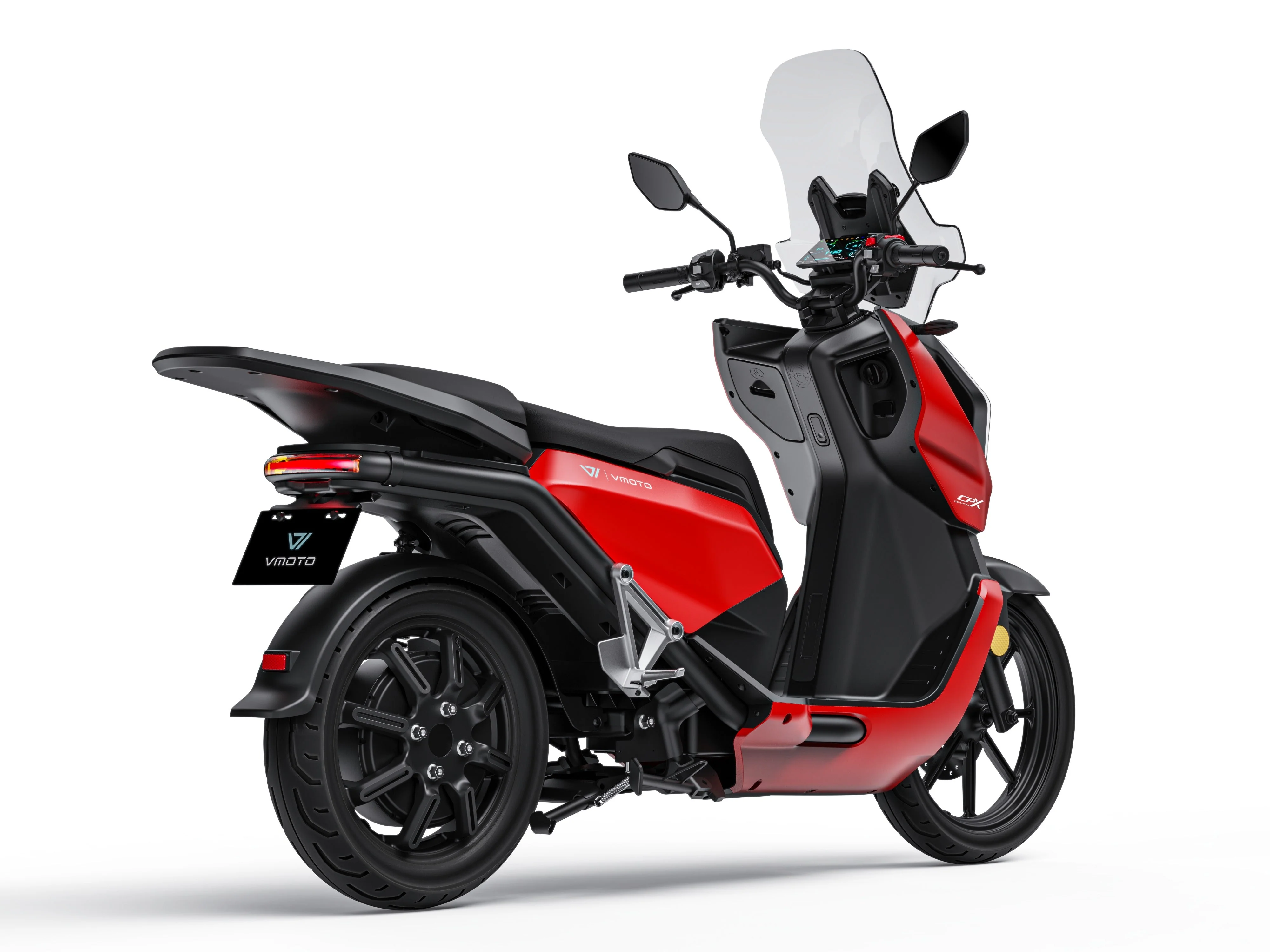 Elektro Motorrad VMOTO CPX EXPLORER ABS Typ2, E-Motorrad 105 km/h inkl. 2 Akkus 60V, Elektroroller, Elektromotorrad