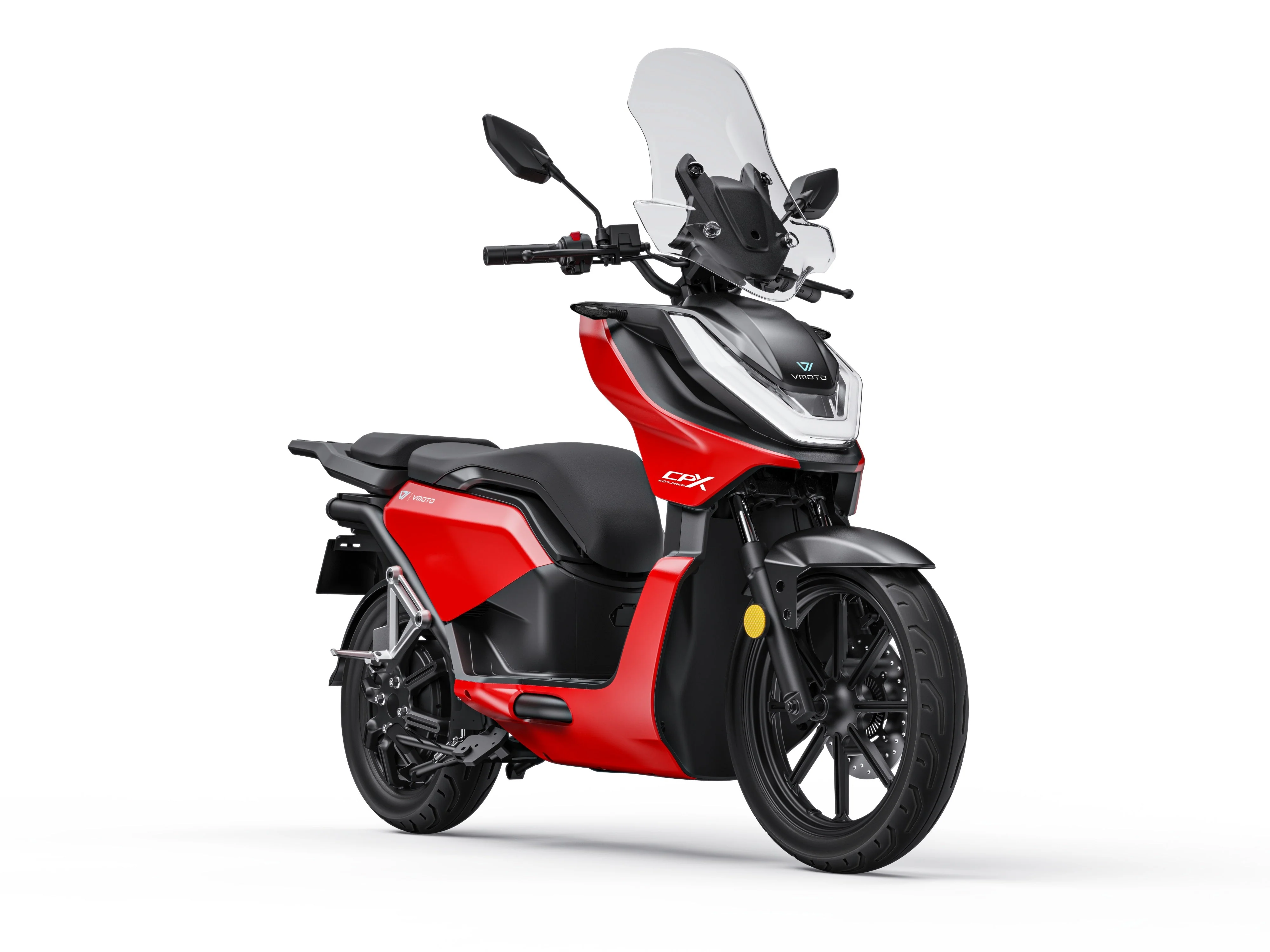 Elektro Motorrad VMOTO CPX EXPLORER ABS Typ2, E-Motorrad 105 km/h inkl. 2 Akkus 60V, Elektroroller, Elektromotorrad