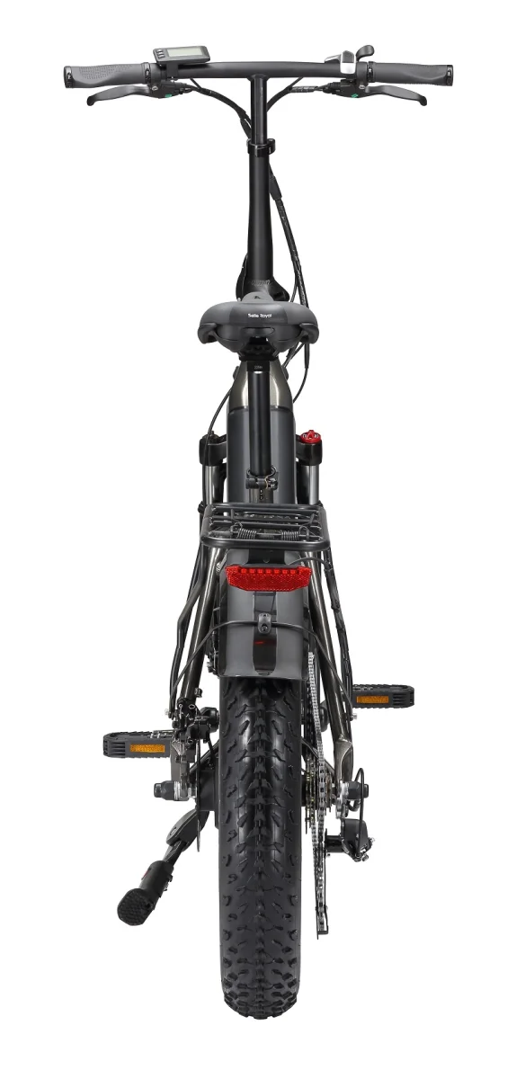 E-Bike Tiefeinsteiger Klapprad GS5 von GreenStreet, Ebike mit 250 Watt, Klappfahrrad mit tiefem Einstieg, Faltrad 20 Zoll