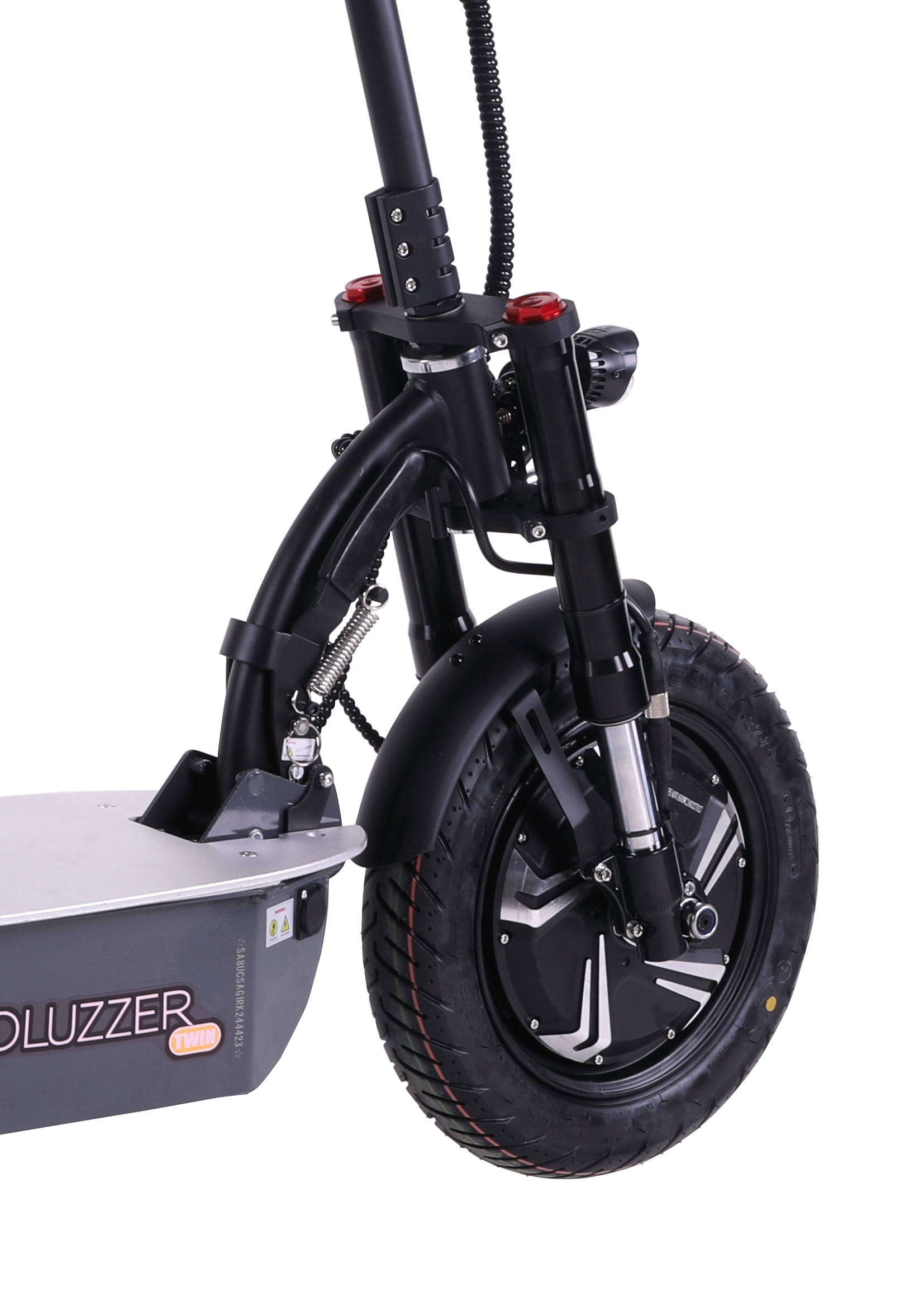 Elektroroller, Elektro-Scooter 4.0 Revoluzzer Pro Twin mit 2x1600 Watt, Lithium Akku, E-Scooter