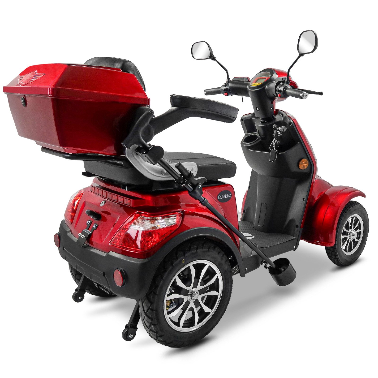 Rolektro E-Quad 25 V.3 Lithium Akku herausnehmbar - 4 Rad Seniorenmobil