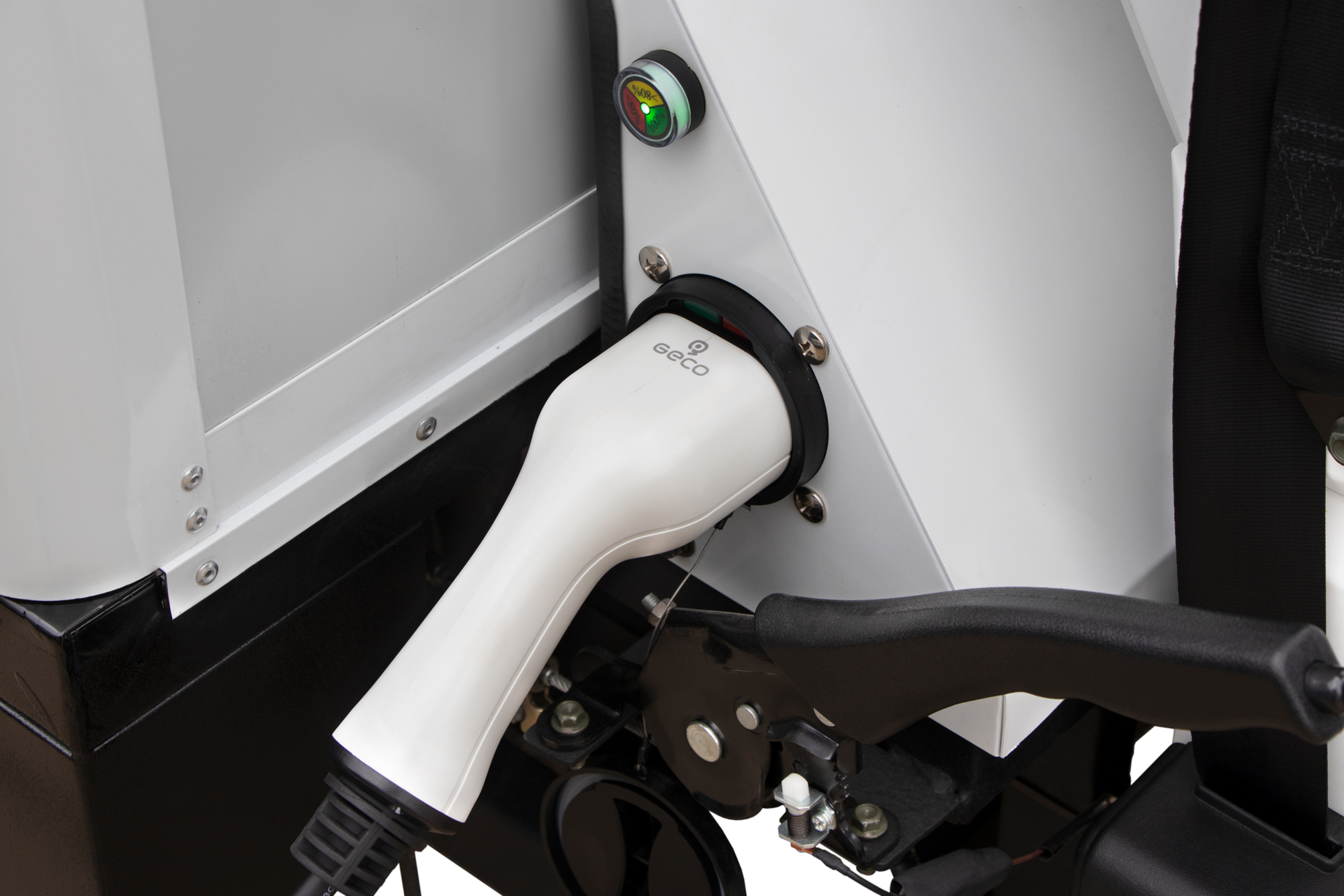 Elektroauto Lieferwagen, Lieferfahrzeug Elektro GECO Truck XC V9 Pickup Kofferaufbau, Elektro Transporter