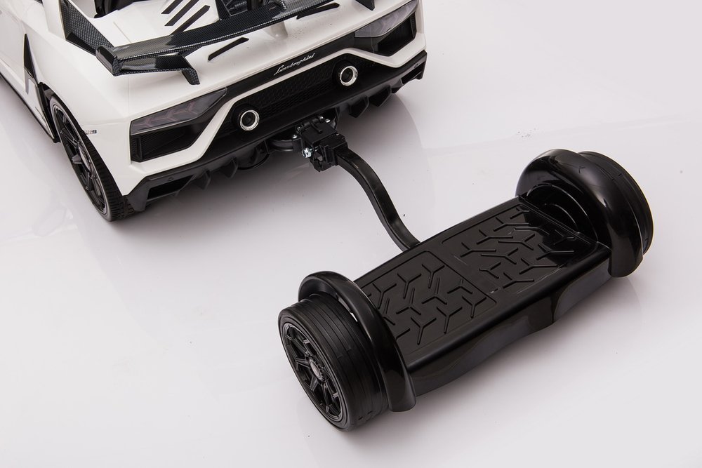 Elektro Kinderauto Lamborghini Aventador SX2018 mit Schiebestange und Stehplatz, 2x45Watt
