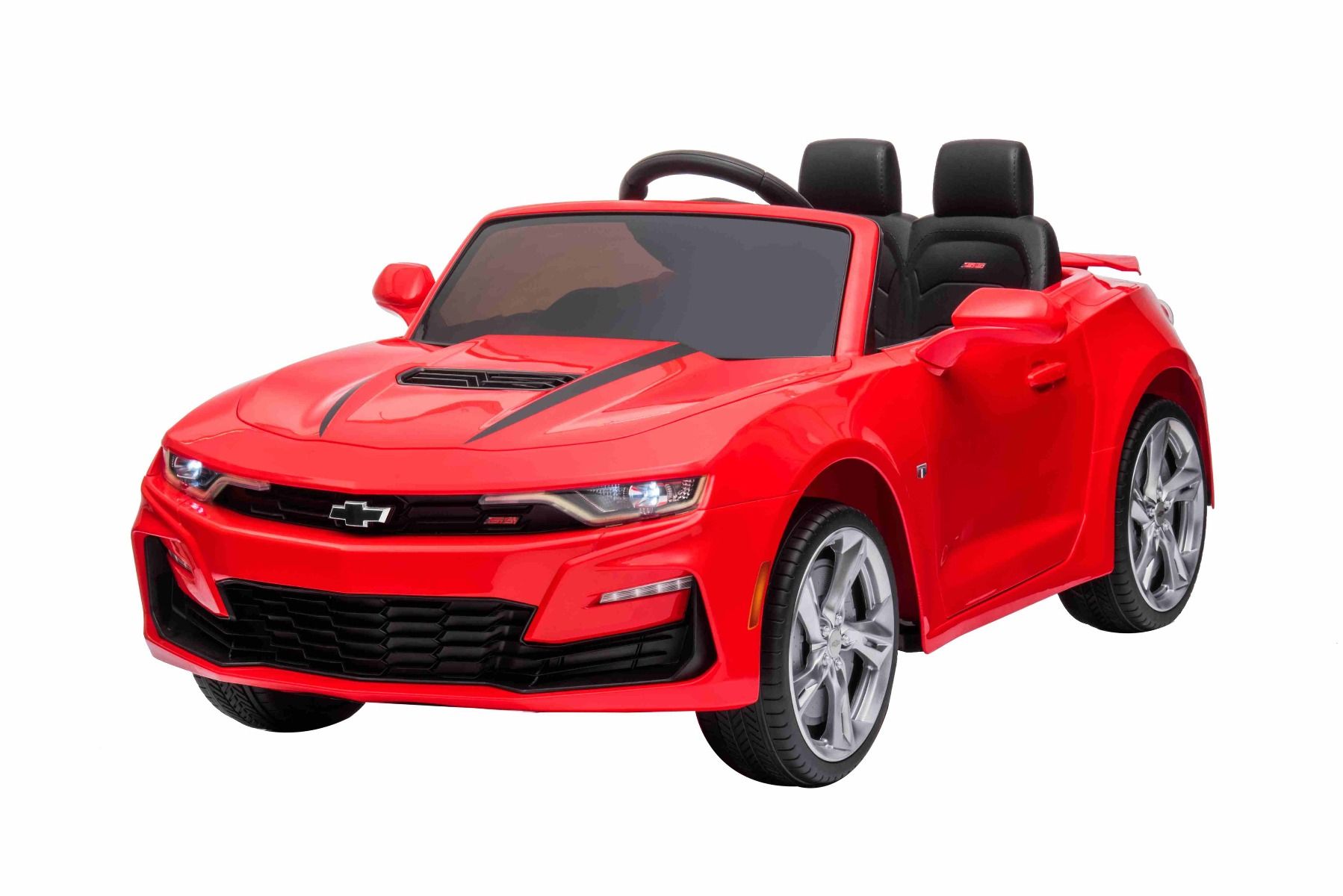Kinder-Elektroauto Chevrolet Camaro, Elektro Kinderfahrzeug mit 2x35W, Sportwagen für Kinder