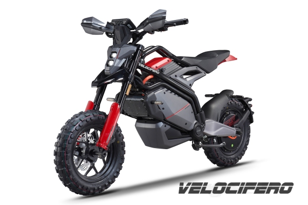 Velocifero Jump E-Motorrad 3000W, Elektromotorrad mit EEC, 80 km/h Dirtbike