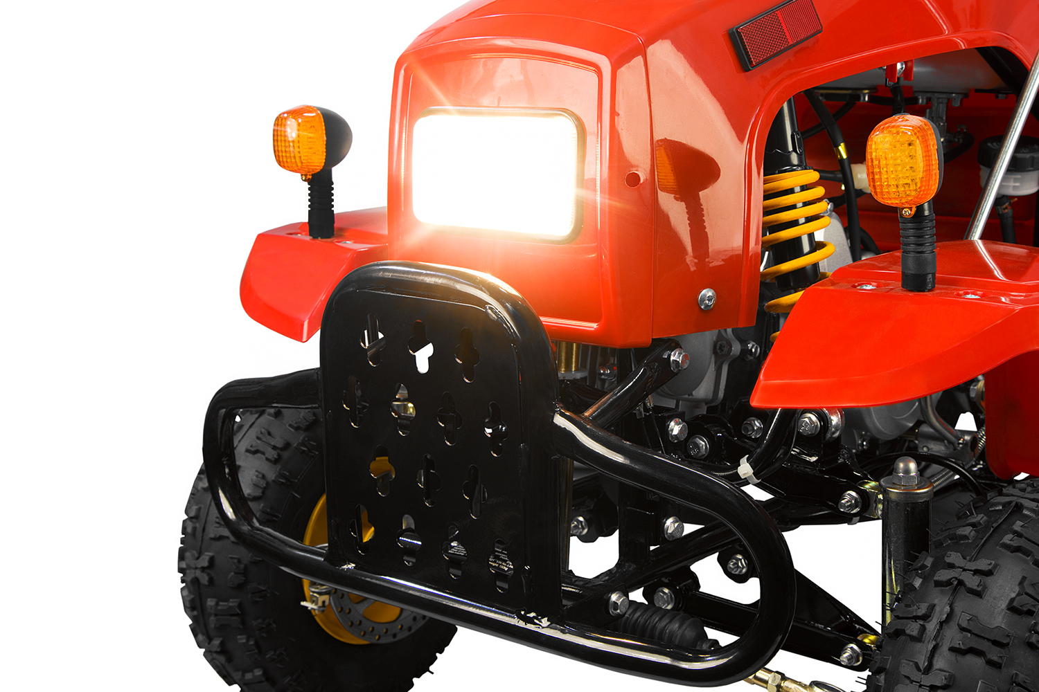 Nitro Motors Kindertraktor - 35 km/h, 110cc  S8-A Automatik + Rückwärts, Elektrostarter, 35 km/h, Traktor für Kinder