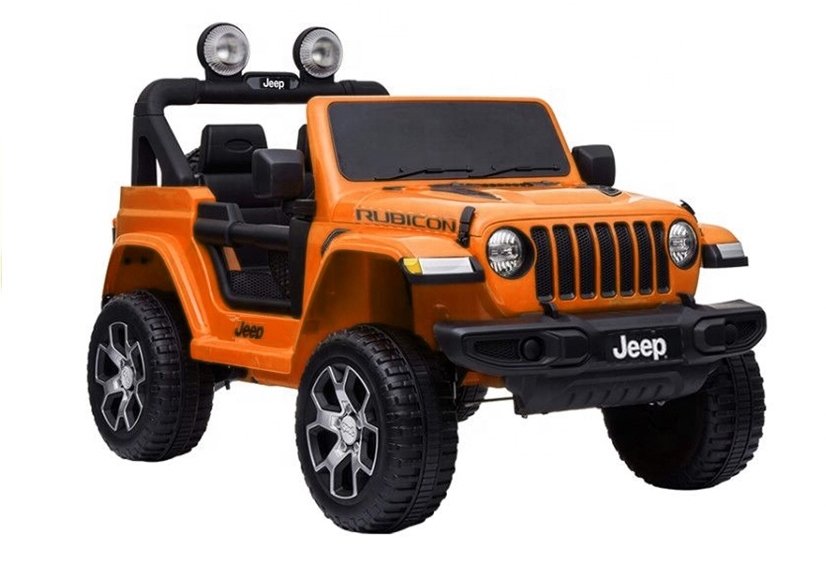 Elektrofahrzeug für Kinder, Kinderelektroauto, Lizenz Kinder Elektro Auto Jeep Wrangler Rubicon Allrad mit 4x35W