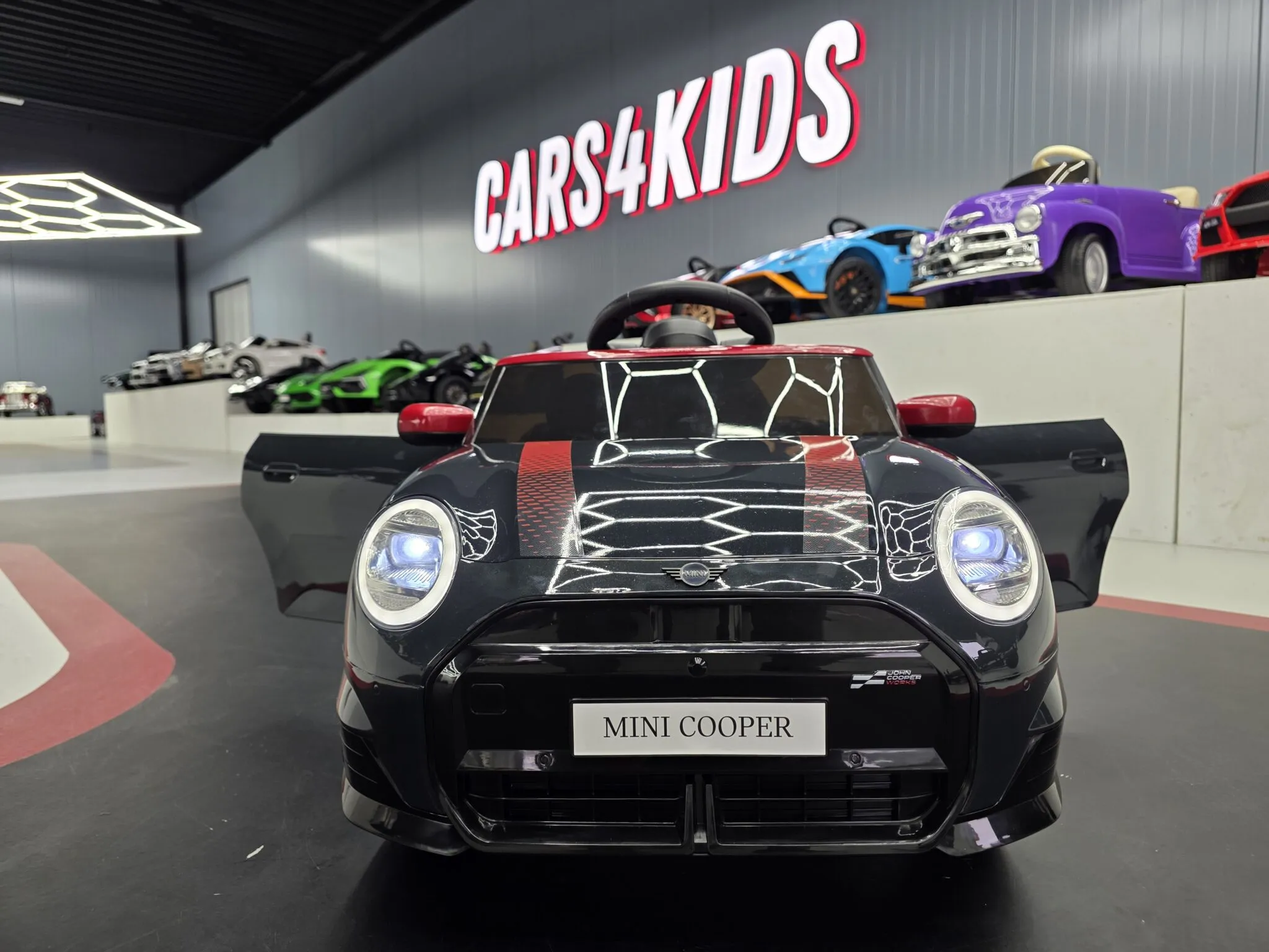Elektro Kinderfahrzeug Mini Cooper - Kinderauto mit 2x35 Watt