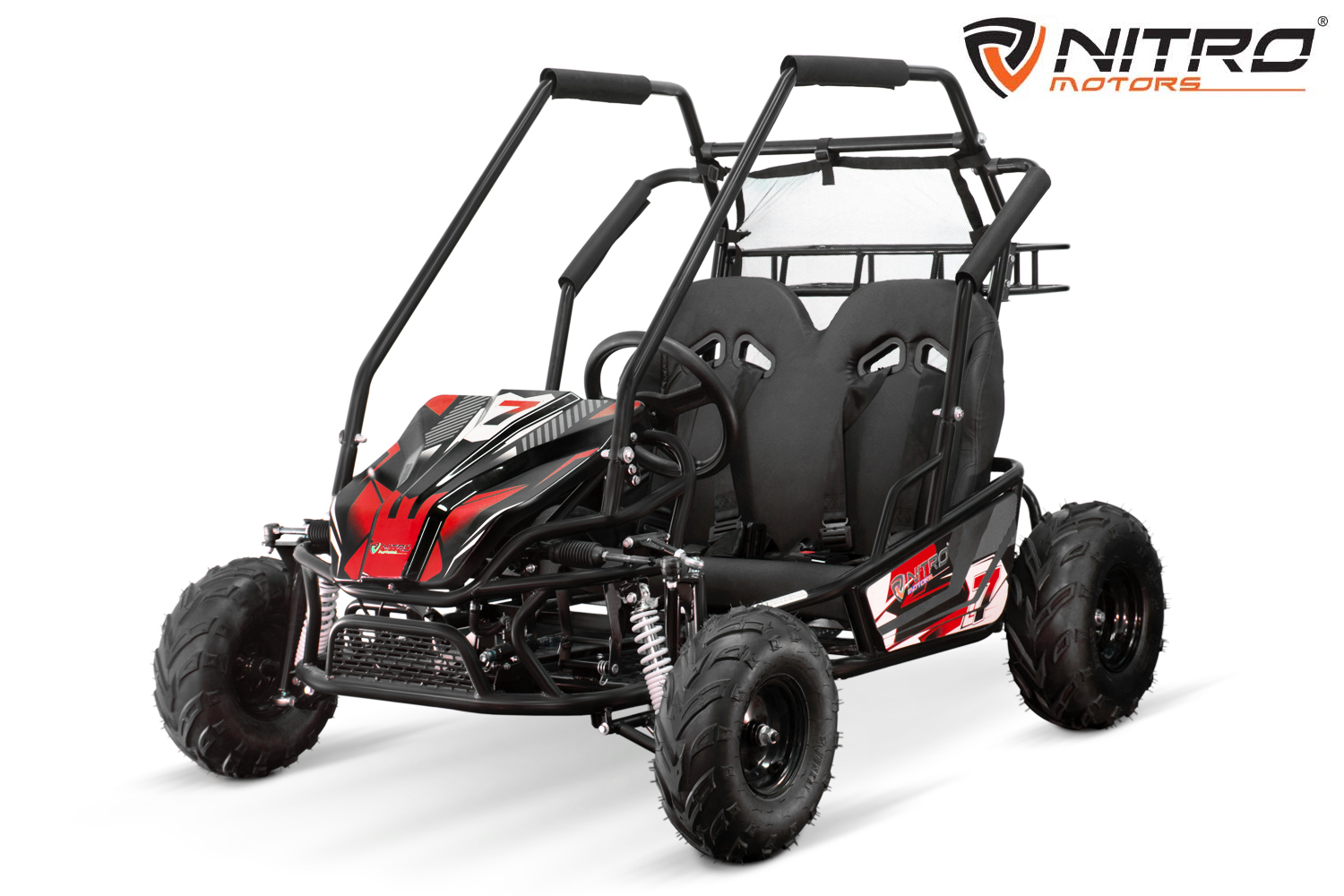 NITRO MOTORS Gokart 212cc Automatik midi Kinder Buggy Forest PRM, Kinderbuggy, Benzinbuggy