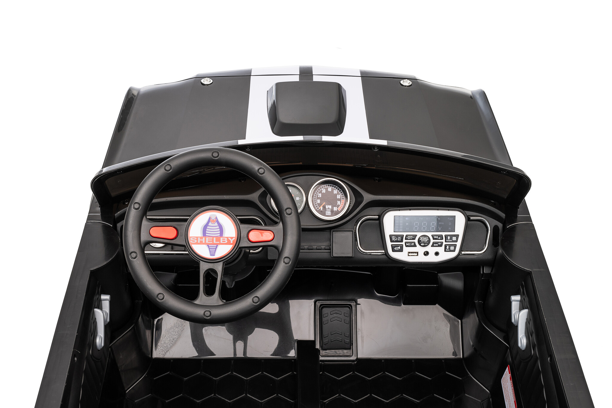 Elektro Kinderauto Shelby GT350 – 2-Sitzer mit 4×200W und bis zu 8 km/h