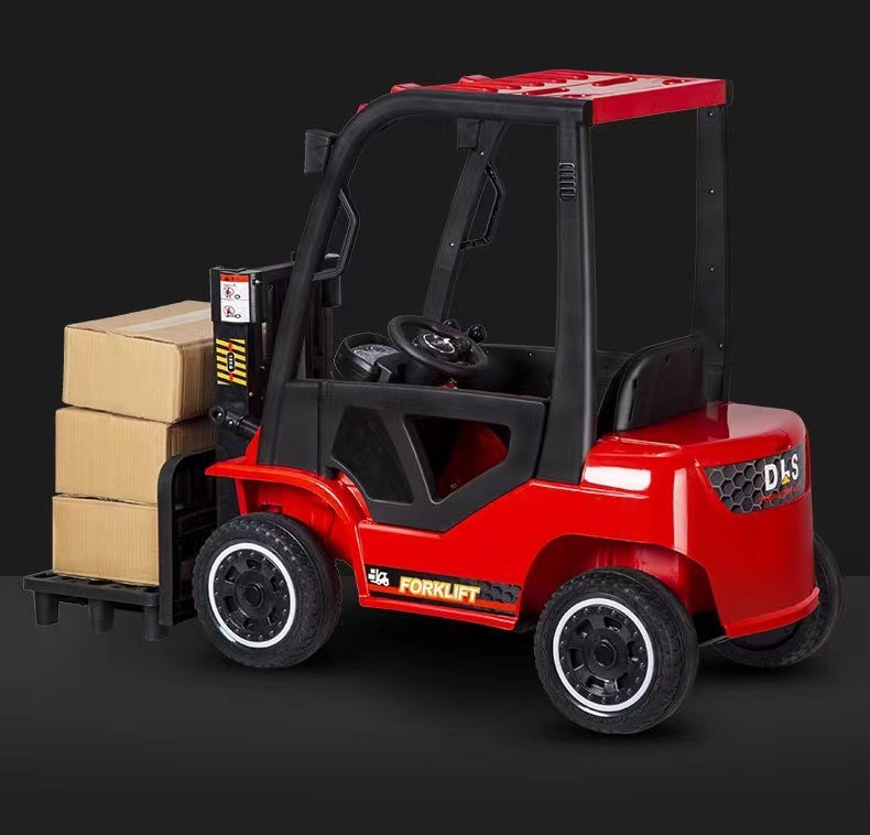 Elektro Kinderauto - Elektro Gabelstapler - Einsatzfahrzeug für Kinder, Elektro Stapler 2x35 Watt