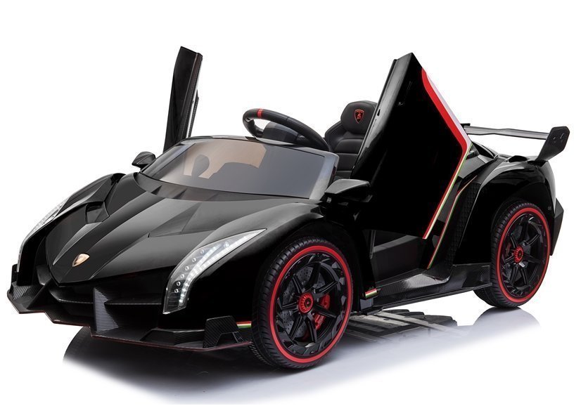 elektrisches Kinderfahrzeug, Elektroauto Lamborghini Veneno mit Flügeltüren