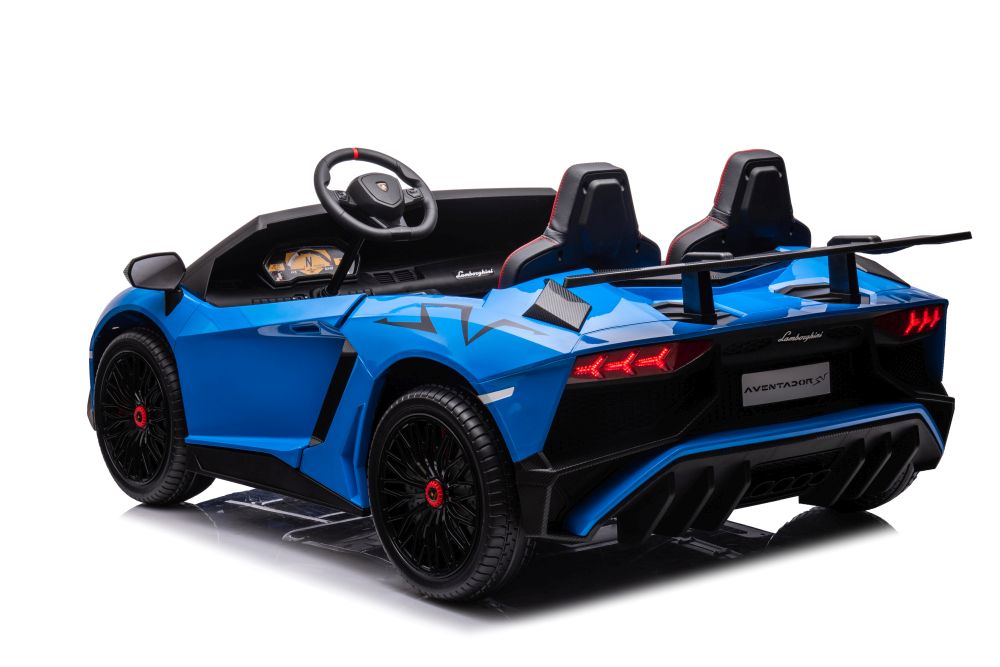 XXL Elektroauto für 2 Kinder Lamborghini A8803, 13 km/h, 200 Watt - Elektrokinderfahrzeug 2-Sitzer zum selbst Fahren
