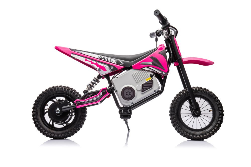Kinder Dirtbike A9901, Kindermotorcross mit 350 Watt, Elektro-Motorcross bis 15 km/h, Kindermotorrad mit Radnabenmotor